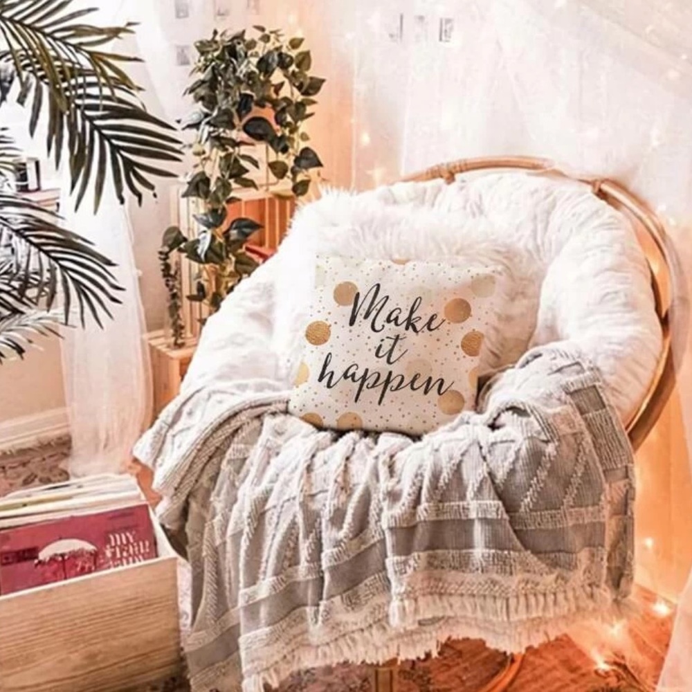 3 PACK Make it Happen Pillow Covers